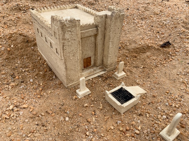 Temple Tower of El/Baal at Shechem Model